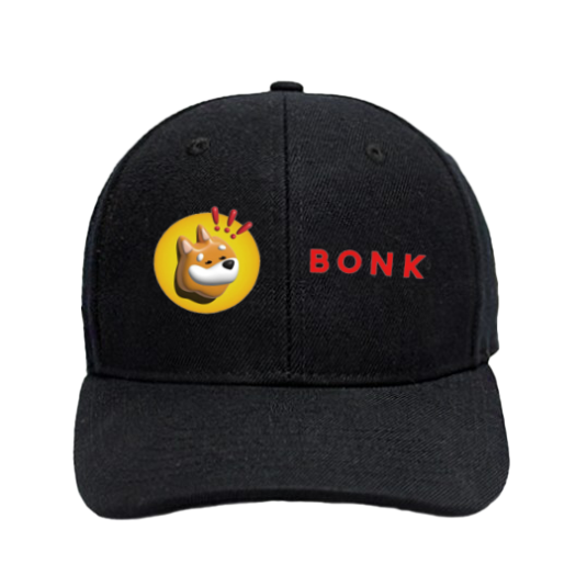 Bonk baseball cap black